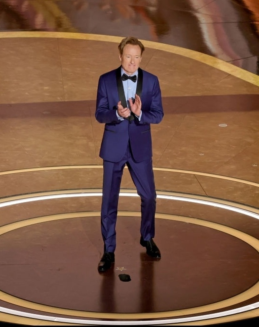 Conan O’Brien takes thinly veiled dig at Donald Trump’s relationship with Putin at Oscars 2025