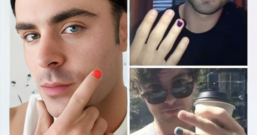 If You See A Man With A Painted Fingernail, Here’s What It Means