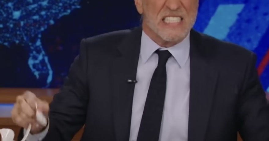 Jon Stewart accidentally slices hand open as he angrily blasts Elon Musk’s DOGE cuts and the pharmaceutical industry