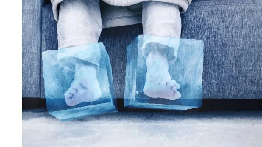 Cold feet can indicate 6 health problems