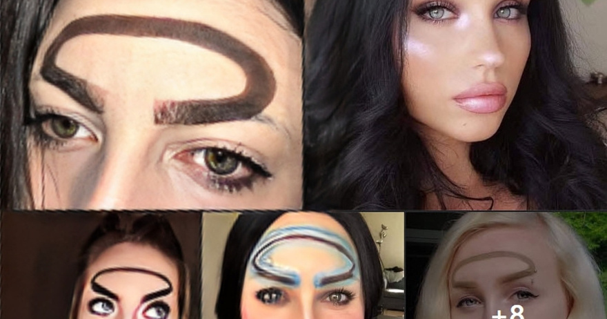 The Newest Beauty Trend Is ‘Halo Brows’ And We Just Want To Run And Hide.