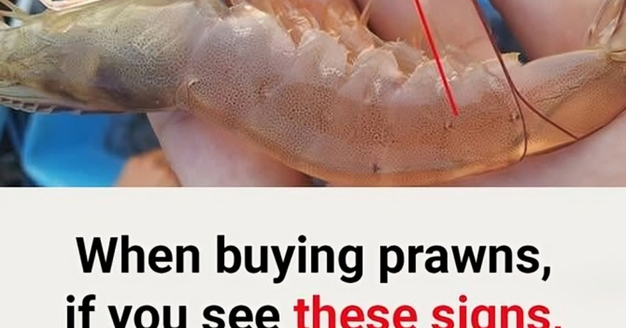 When buying prawns, if you see these signs, avoid them immediately. Even if it’s cheap, don’t buy it