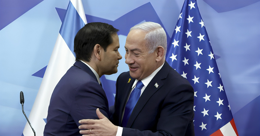 Netanyahu praises Trump’s ‘bold vision’ for Gaza at Rubio meeting