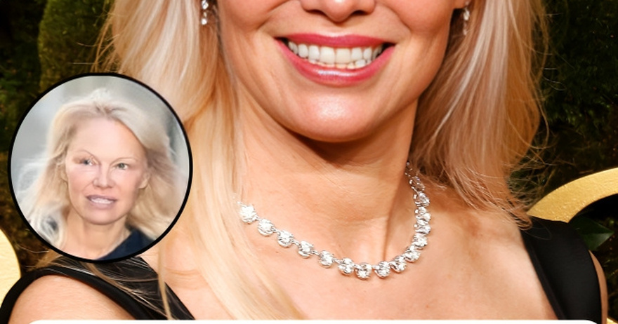 Why Pamela Anderson’s Golden Globes makeup sparked controversy