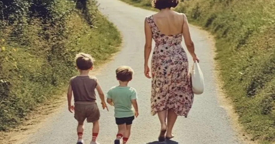 After Mom’s Passing, Son Accidentally Finds His Childhood Pic with Her and Boy Who Looks Like Him