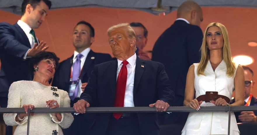 President Trump takes savage shot at Taylor Swift after she’s booed at Super Bowl and he’s cheered