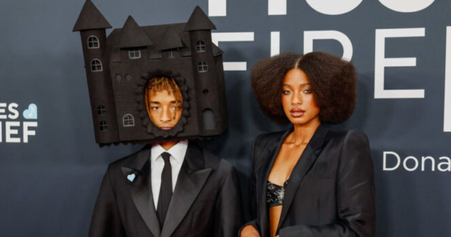 Jaden Smith and Willow Smith Grammy 2025 outfits criticized