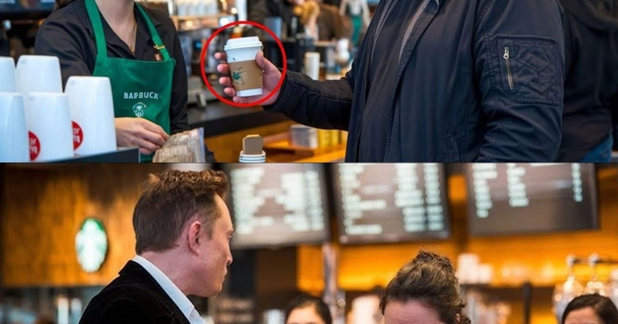 Elon Musk overhears a Starbucks worker’s struggles to purchase a gift for her daughter