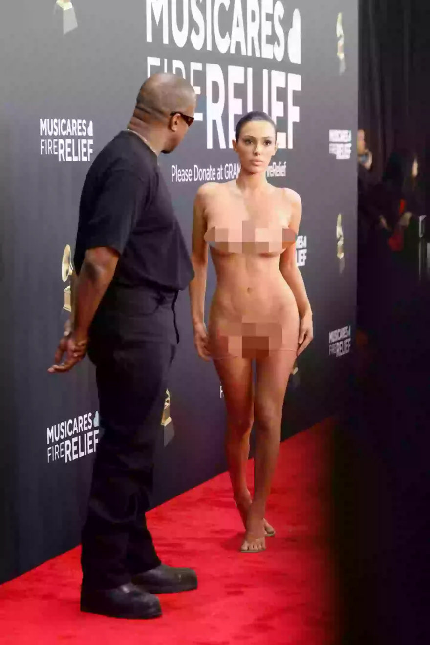 Kanye West releases full statement addressing wife Bianca Censori’s X-rated Grammys outfit controversy