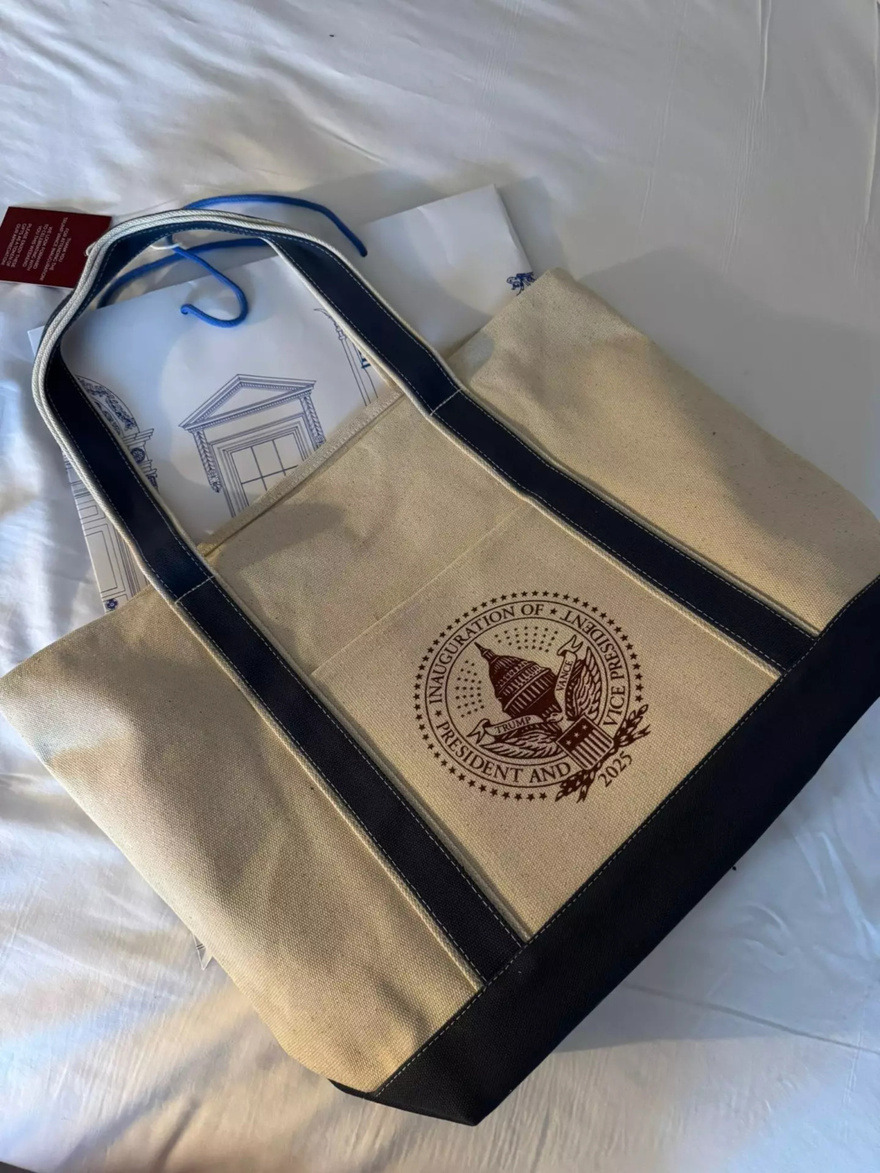 VIP guests at Donald Trump’s inauguration received strange gift inside goody bag