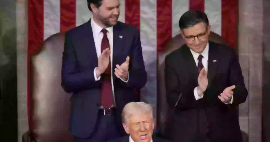 Lip reader says JD Vance made a chilling threat moments before Donald Trump’s congress speech