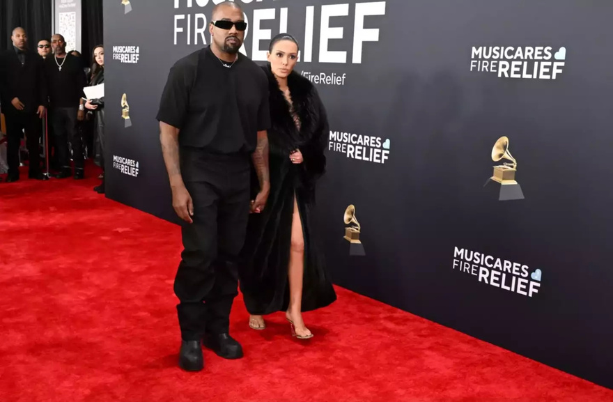 Truth behind rumours Kanye West and wife Bianca Censori were escorted from Grammys after not being invited