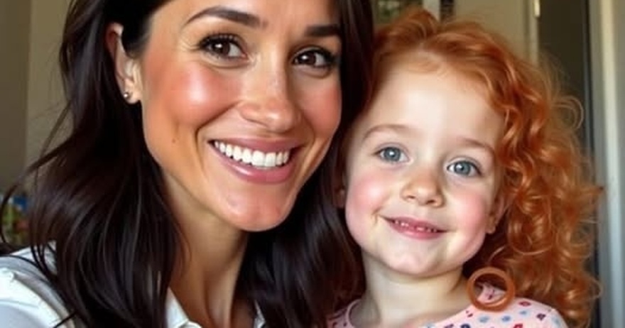 Meghan Markle publicly shared a photo of her daughter