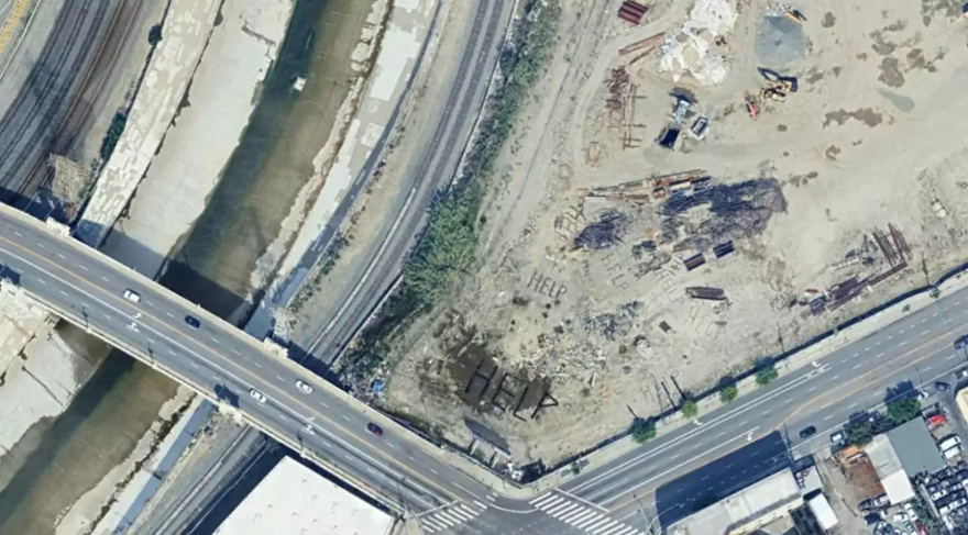 Mysterious ‘help’ signs captured on Google Earth spark major concern online