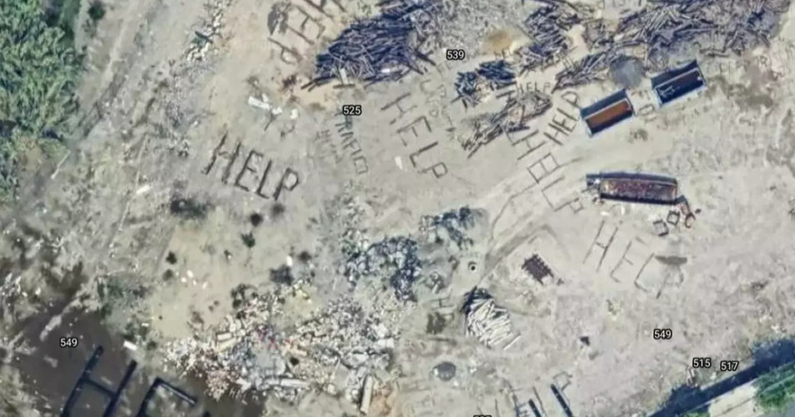 Mysterious ‘help’ signs captured on Google Earth spark major concern online