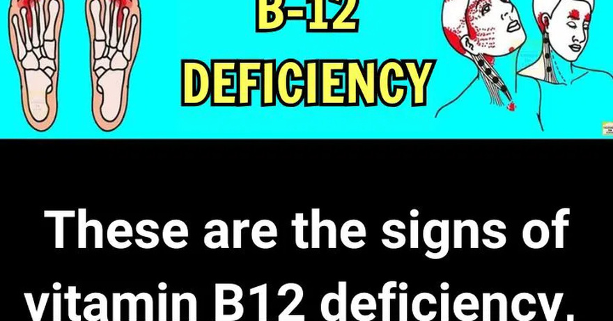 9 symptoms of vitamin B12 deficiency!