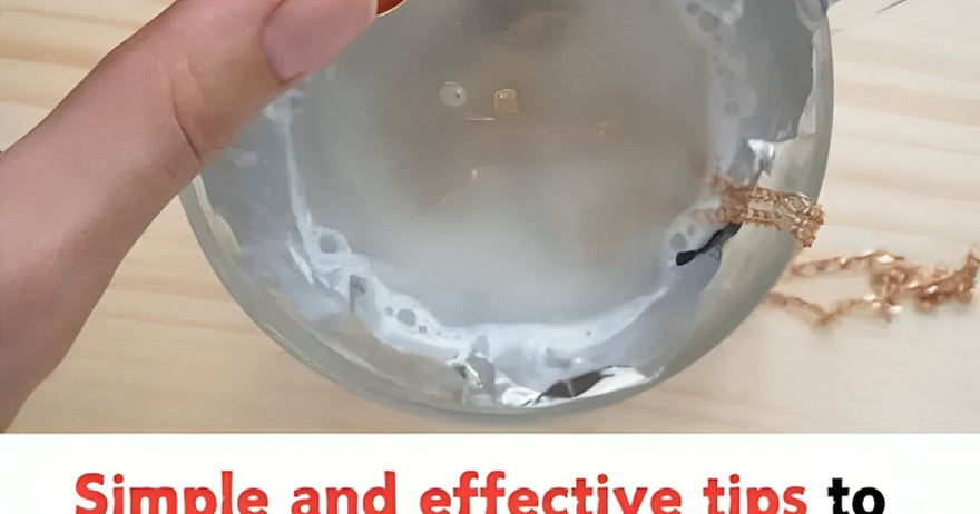 Simple and effective tips to clean gold and silver jewelry using kitchen ingredients