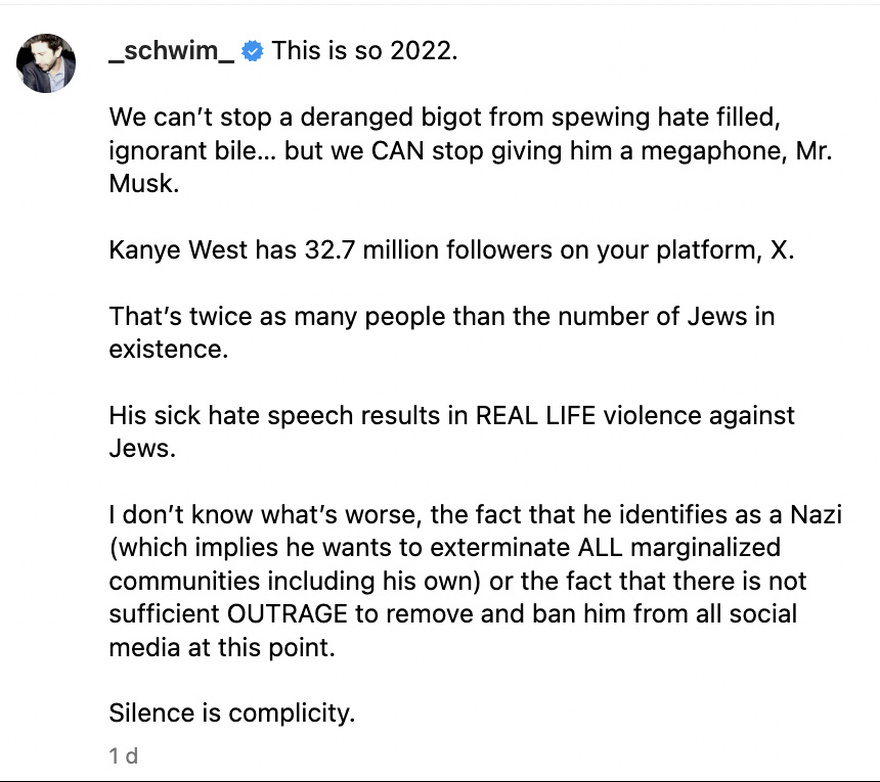 Kanye West’s wife Bianca Censori responds to rapper declaring himself a ‘nazi’ who has ‘dominion’ over her