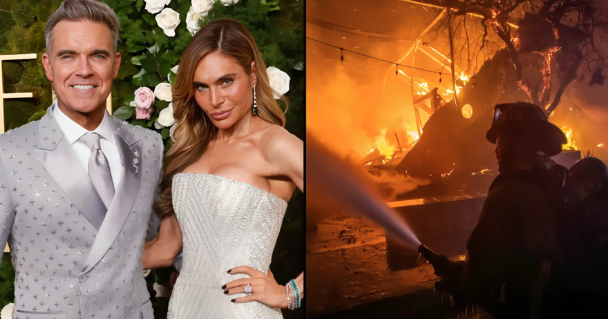 British celebrities who have been forced to evacuate their homes in the LA wildfires